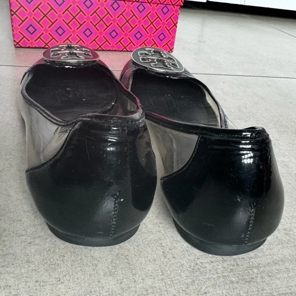 Tory Burch Black Patent Ballet Flats - Picture 11 of 12